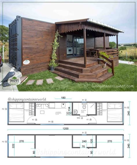 2 Shipping Container Home Plans