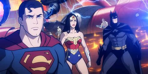 Justice League Warworld Trailer Unites Batman Superman And Wonder Woman