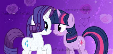 Safe Artist Xxparadoxponyxx Rarity Twilight Sparkle G