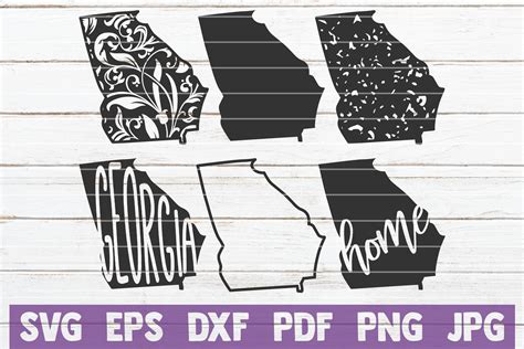 All 50 USA States SVG Bundle Cut Files By MintyMarshmallows