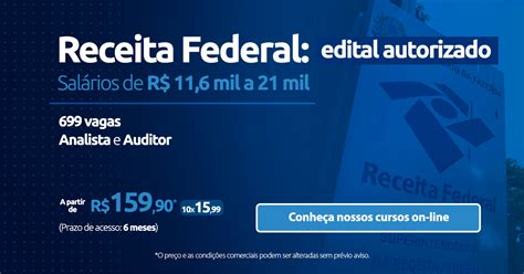 Concurso Receita Federal Edital Em Outubro Para 699 Vagas