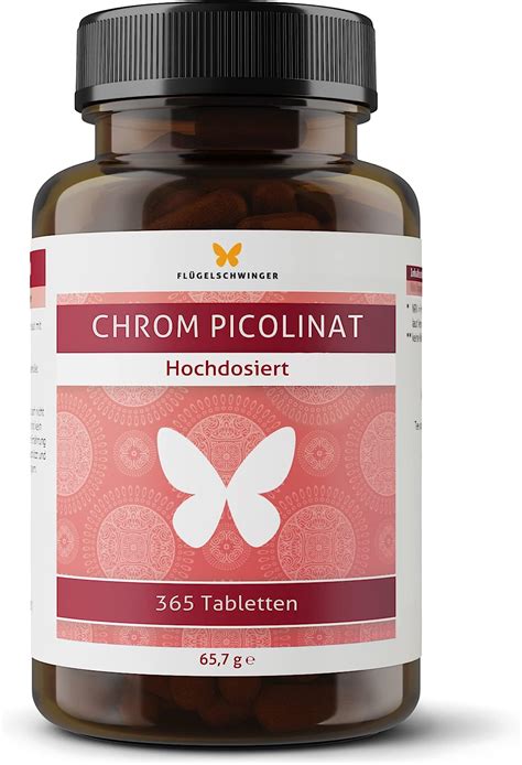 Chrom Picolinat Tabletten F R Jahr F R Einen Normalen