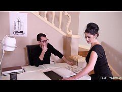 Busty Lovers Get To See Hot Widow Cathy Heaven Titty Fucked After