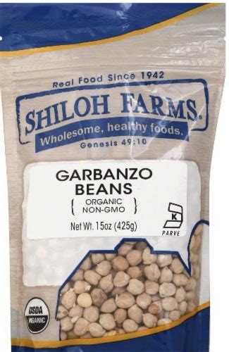 Shiloh Farms Organic Garbanzo Beans Oz Kroger