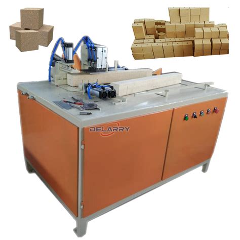 Automatic Band Saw Wood Pallet Block Cutter Machine Block Cutter