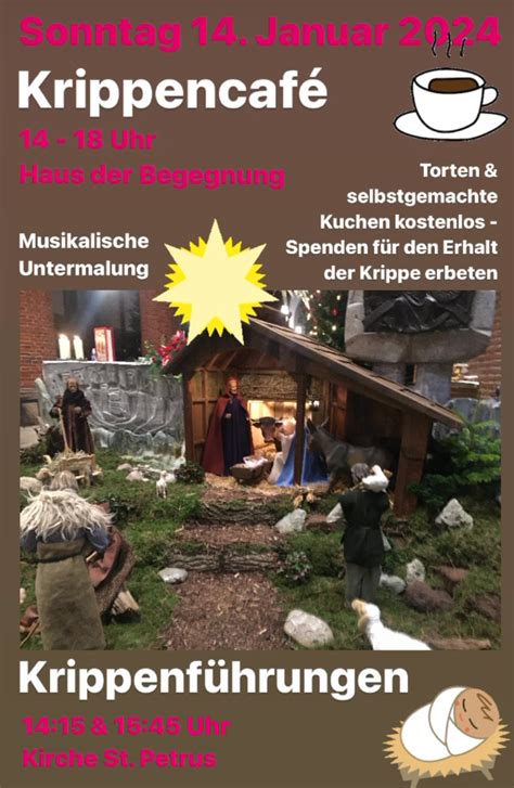 Krippencaf Am Pfarrgemeinde St Petrus Lastrup