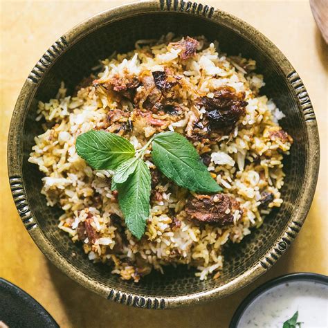 Hyderabadi Lamb Biryani