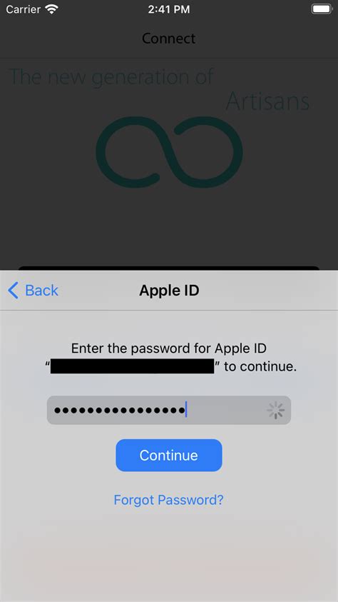 Sign In With Apple Stucks After Inputting Password Issue