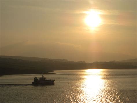 Into the sunset - Dingle, Ireland | Sunset, Boat, Outdoor