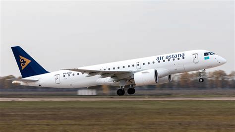 Air Astana Returns To Bishkek With The Embraer E190 E2