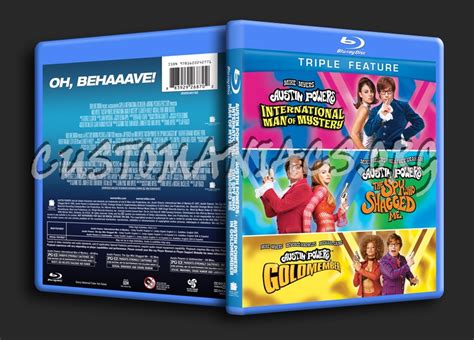 Austin Powers Triple Feature blu-ray cover - DVD Covers & Labels by ...