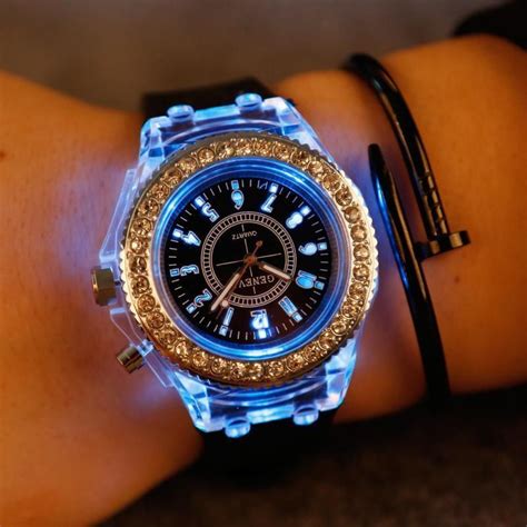 Exclusive Led Light Watch New Luminous Design 2018 Wrist Watch