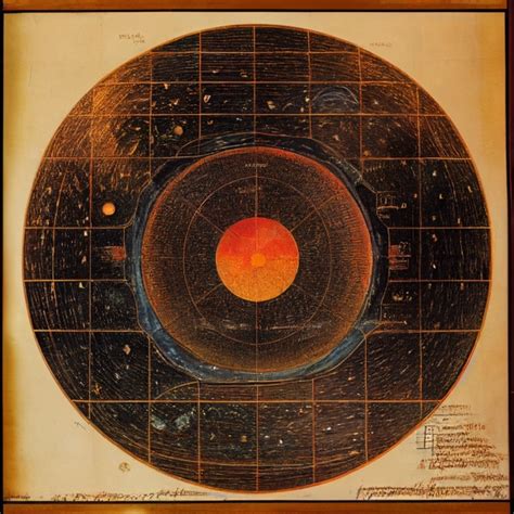 A Copper Plate Diagram For A Planet Sized Computer Midjourney