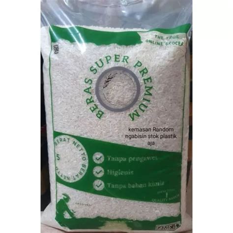 Jual BERAS PULEN 5kg KEMASAN RANDOM Shopee Indonesia