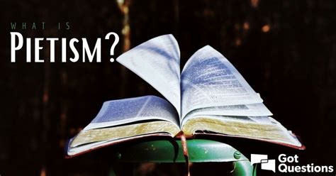 What is Pietism? | GotQuestions.org