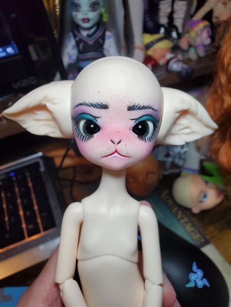 Completed My First Faceup On A Bjd R Bjd