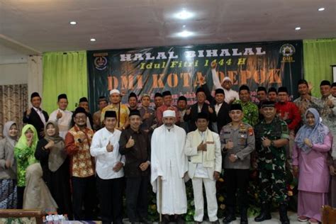 Halal Bi Halal DMI Depok Minta Masjid Tidak Dijadikan Tempat Politik