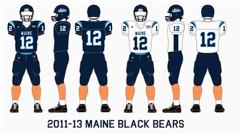 Gridiron Garb: Maine Black Bears (2011-13, 1965)