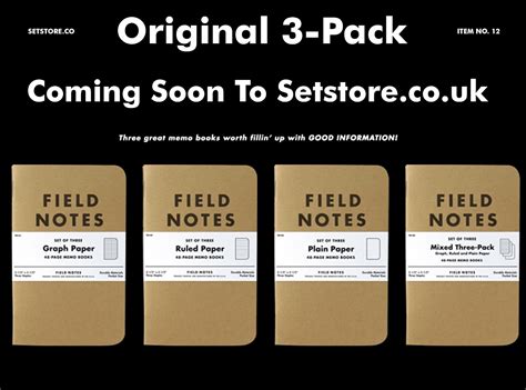 Set: FIELD NOTES COMING SOON...