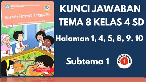 Kunci Jawaban Tema 8 Kelas 4 SD Halaman 7 9 Apa Perbedaan Antara Gaya