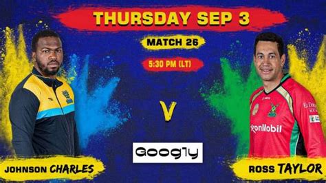 Barbados Tridents Vs Guyana Amazon Warriors Dream11 Prediction Best