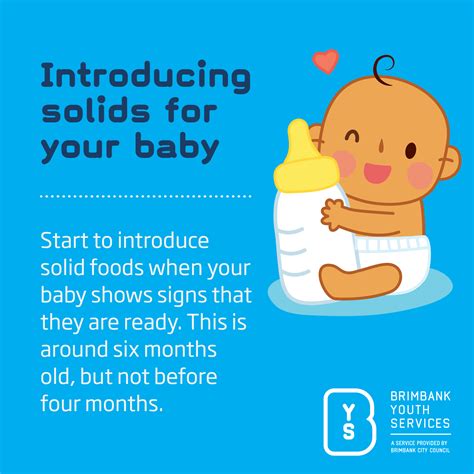 Baby Steps Introducing Solids For Your Baby Brimbank Youth Services