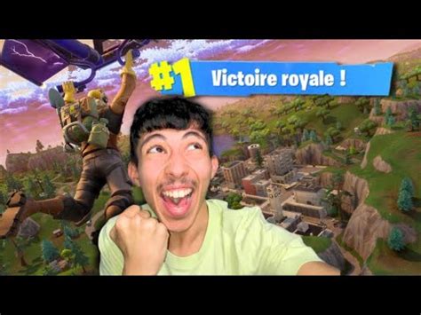 Je Fais TOP 1 Sur La MAP Du CHAPITRE 1 Sur FORTNITE C Est Une