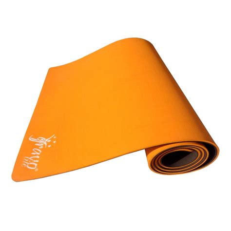 Buy Gravolite Dual Layer Orange Yoga Mat 7Mm Thickness 2 1 Feet Wide 6