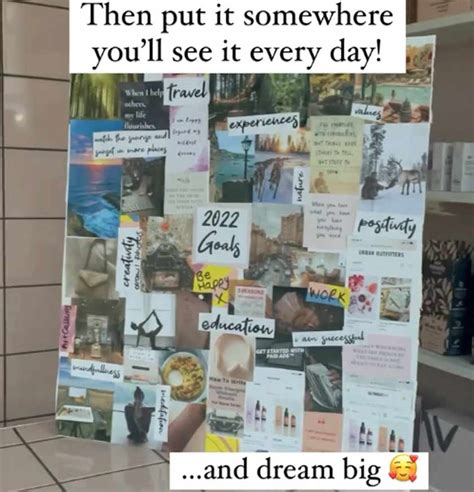 How To Make A Vision Board To Make Dreams Come True