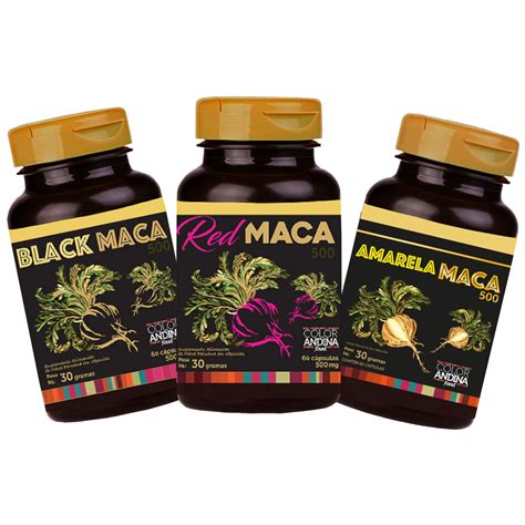 Combo De Macas Peruana Em Capsulas Direto Dos Andes Color Andina Foods