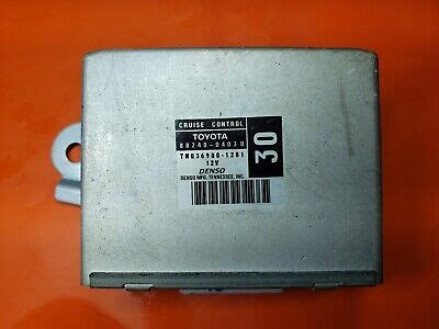 Toyota Tacoma Cruise Control Relay Module Ecm Denso