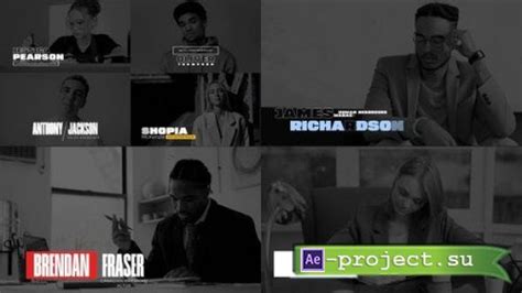 Videohive Modern Lower Thirds Project For After Effects