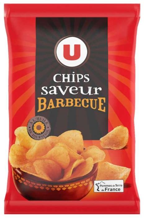 Chips Saveur Barbecue U 135 G La Belle Vie Courses En Ligne