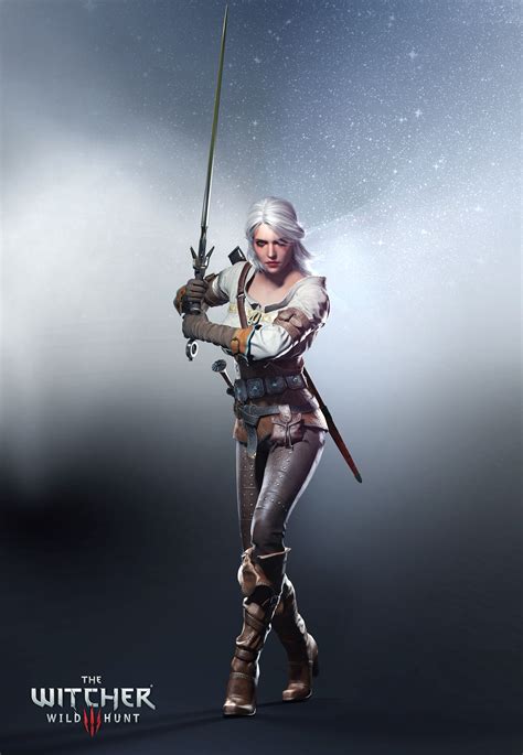 Cirilla Ciri Fiona Elen Riannon Render Art The Witcher Witcher 3 Wild Hunt The Witcher 3