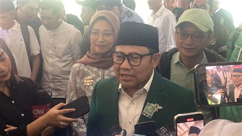 Cak Imin Ngaku Tak Berambisi Jadi Ketum PKB Lagi Saya Serahkan Semua