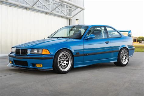 Bmw E36 M3 With 17 Ml 10rt Wheels In Machined Lip Race Silver