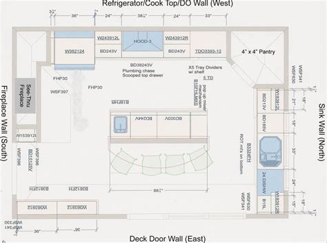 Free Design Kitchen Floor Plans Dunanal