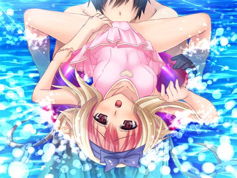 Blonde Hair C Drive Fusataka Shikibu Game Cg Kotowari Sex Swimsuit Tagme Character Tsuburaya