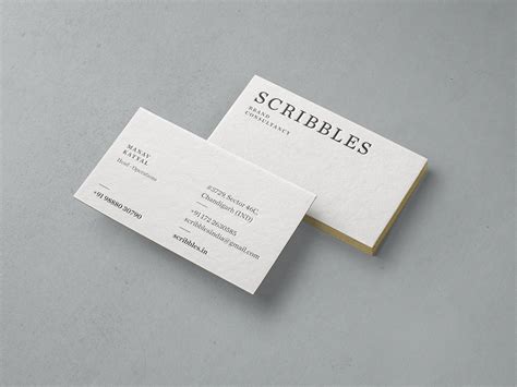 Premium Business Visiting Cards By Chhapai Behance