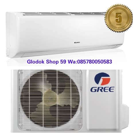 Jual AC GREE 1 2 PK GWC 05C3 LOW WATT AUTO VOLTAGE ECO FRINDLY C3