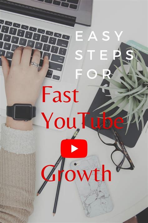 Easy Steps To Grow Faster On Youtube Youtube Channel Ideas Youtube