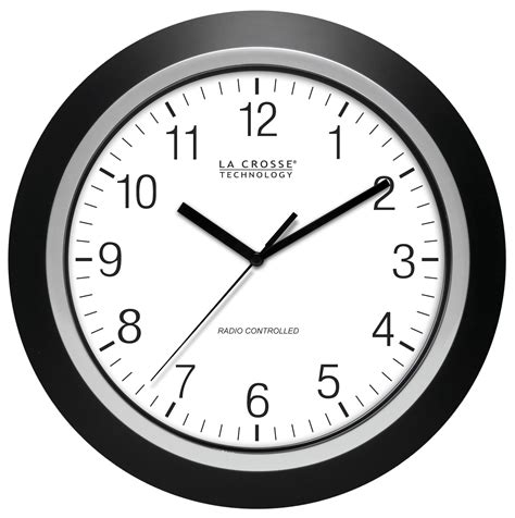 13.5" La Crosse Technology Atomic Analog Wall Clock - Atomic Clocks Online