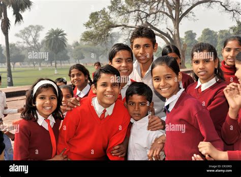 Indian School Children Students School Class Agra Uttar Pradesh