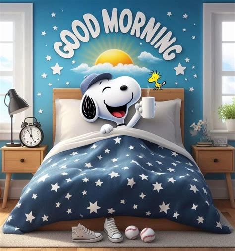 Pin By Ronja Ronja On Snoopy In Good Morning Snoopy