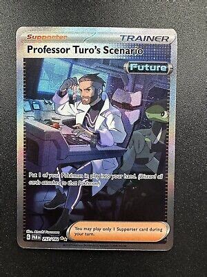 Pokémon TCG Professor Turos Scenario Paradox Rift 257 182 Holo Special