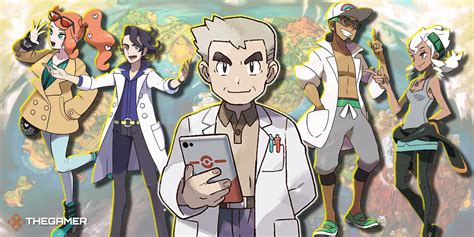 Pokemon All The Professors Ranked