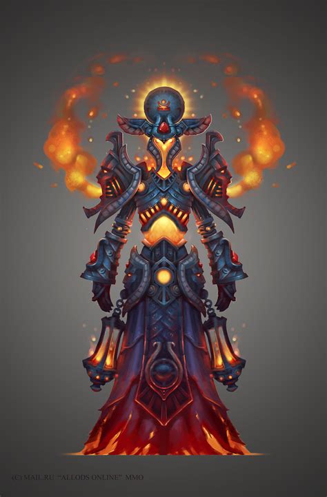 ArtStation - Fire Mage Armor