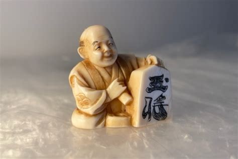 Netsuke Rzemie Lnik Japonia Xix W Meiji Pozna Kup Teraz Na