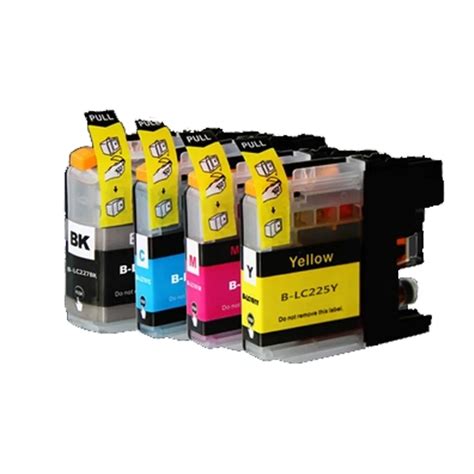 4 PK Compatible Ink Cartridge LC227 LC225 LC 227 225 For Brother DCP