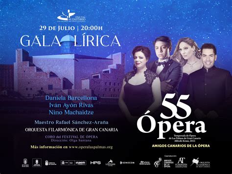 Gala Lírica Amigos Canarios De La Ópera